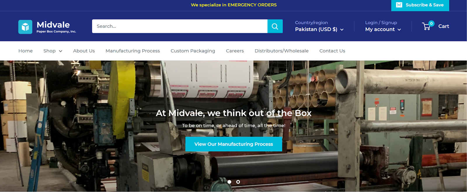 Packaging Company SEO Optimization