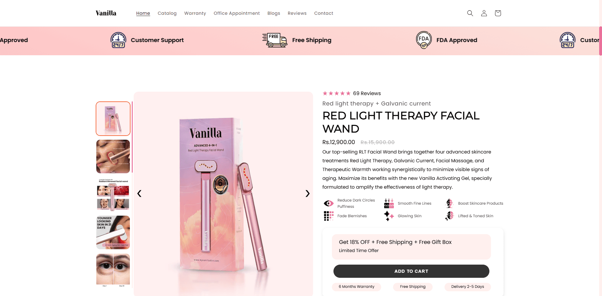 Store Creation for Skincare Store