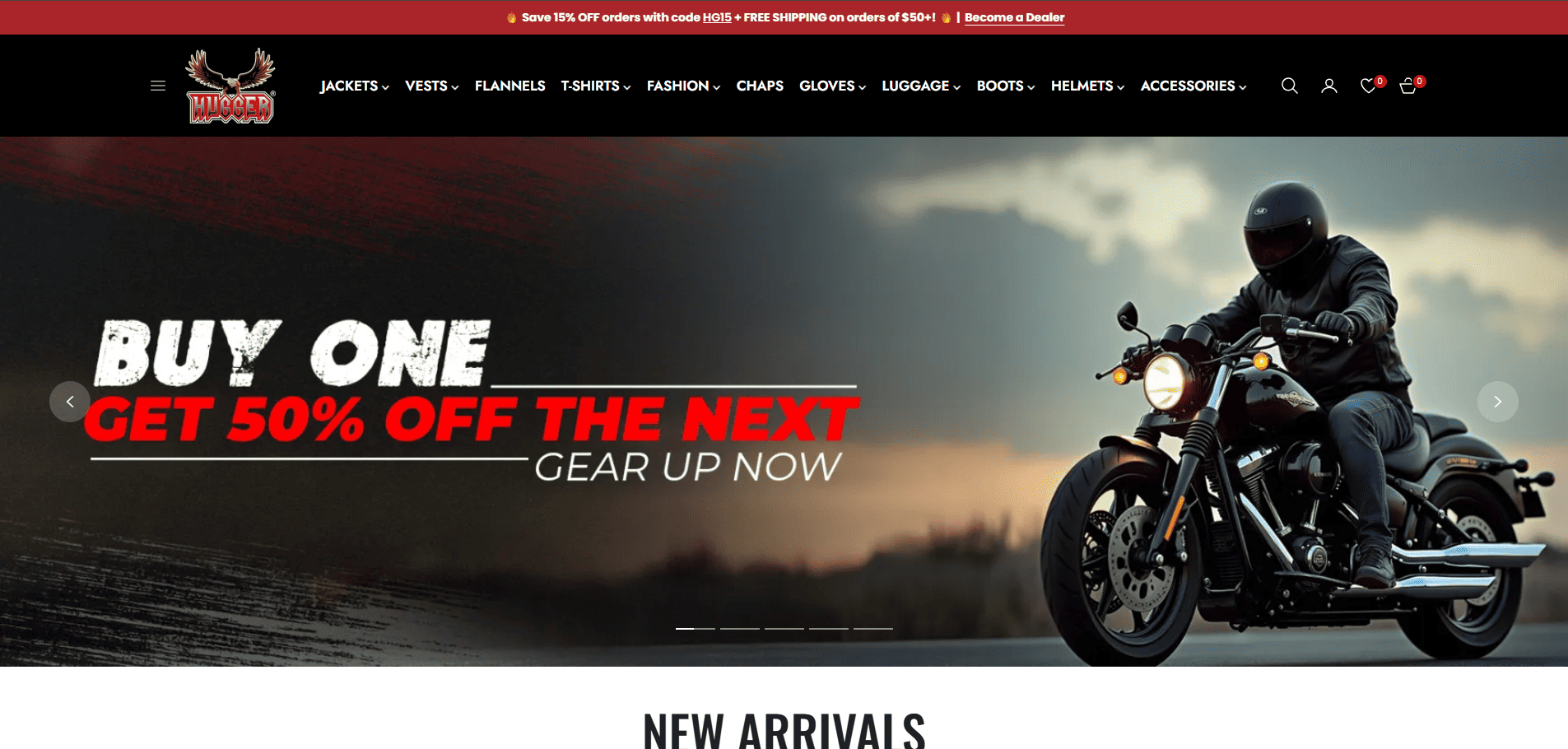 Store Creation for Hugger Gloves